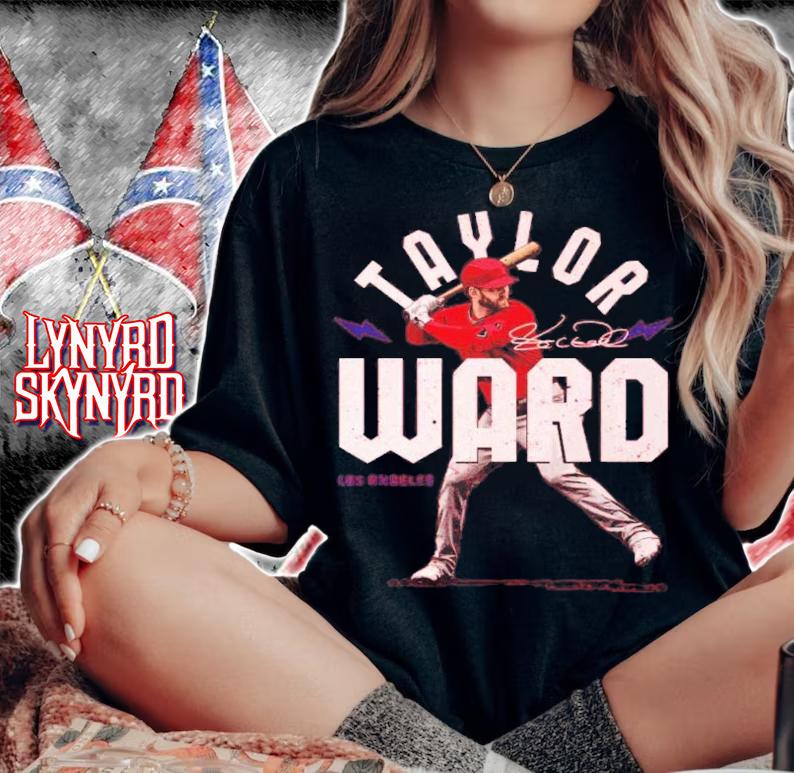 Taylor Ward Los Angeles A Arc Baseball T-Shirt t-shirt woman shirt