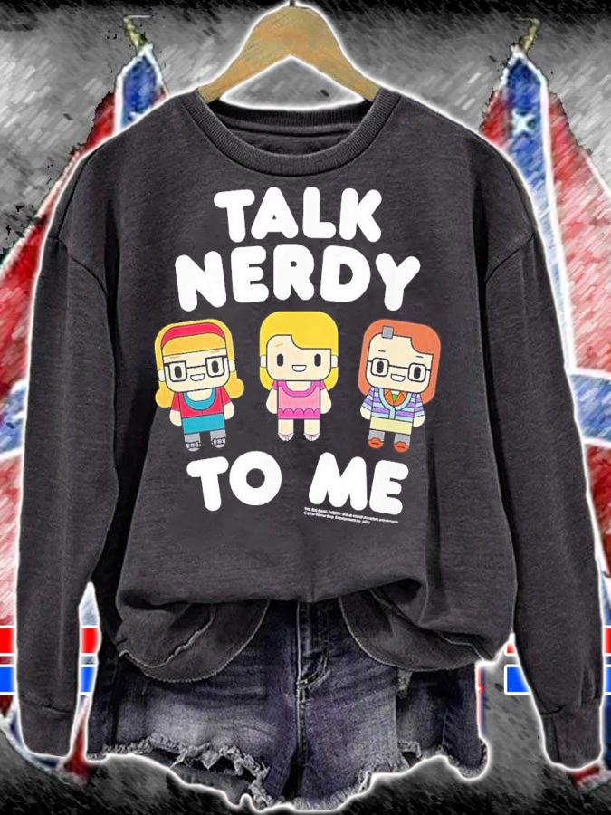 The Big Bang Theory Talk Nerdy To Me T-Shirt t-shirt