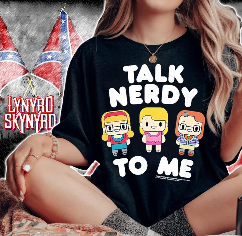 The Big Bang Theory Talk Nerdy To Me T-Shirt t-shirt