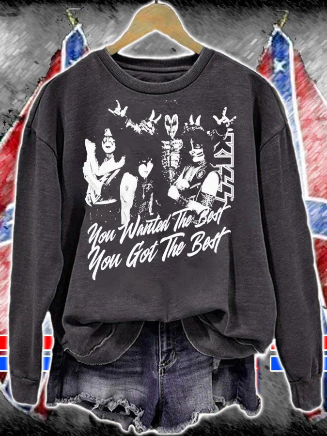 You Wanted The Best You Got The Best All Four Members KISS T-Shirt t-shirt sweatshirt