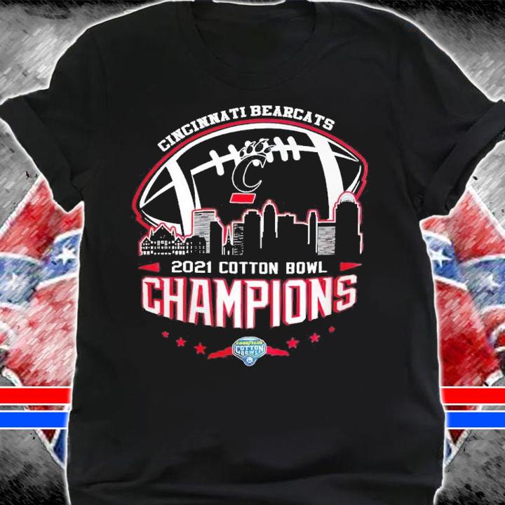 2021 Cotton Bowl Champions NCAA Graphic Cincinnati Bearcats shirt t-shirt shirt