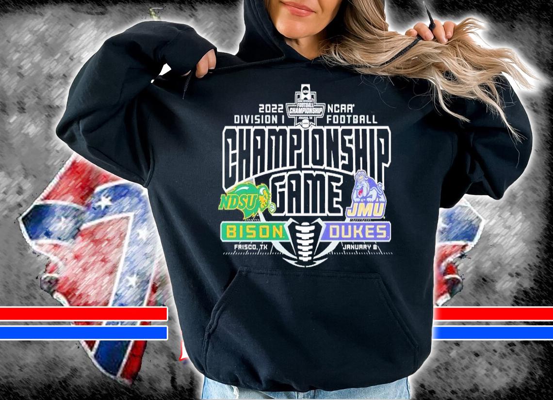 2022 Division II NCAA Football Championship Game NDSU Bison Vs JMU Dukes Shirt t-shirt