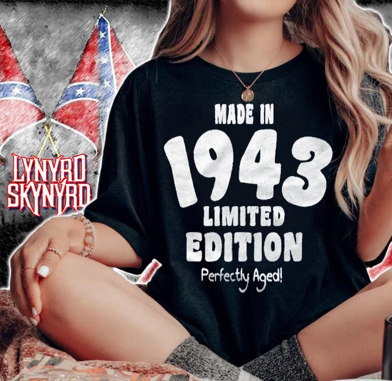 78Th Birthday Gift Distressed Text 1943 Ver2 shirt t-shirt woman shirt