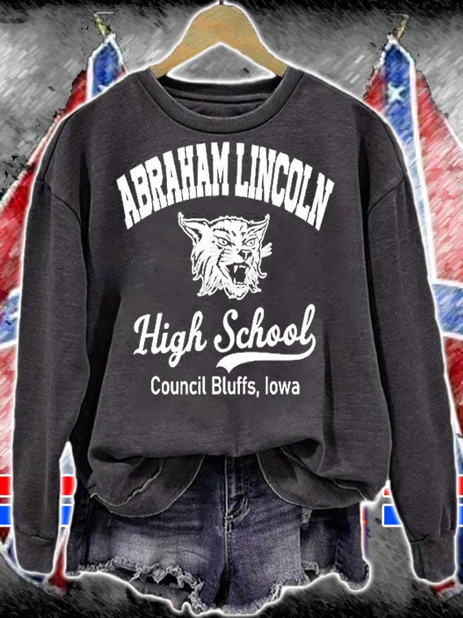 Abraham Lincooln High School Council Bluffs Lowa T-Shirt t-shirt sweatshirt