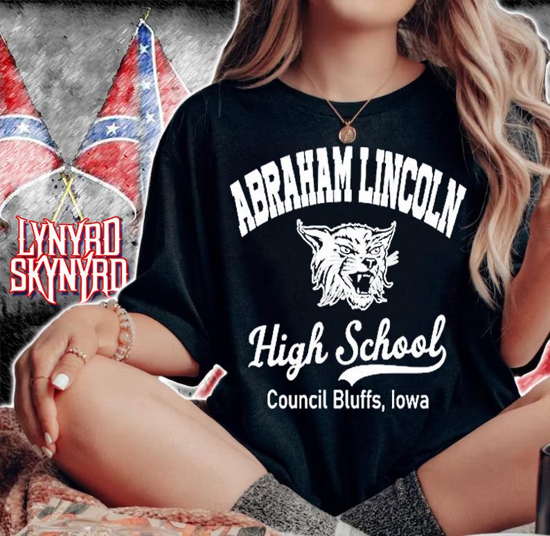 Abraham Lincooln High School Council Bluffs Lowa T-Shirt t-shirt woman shirt