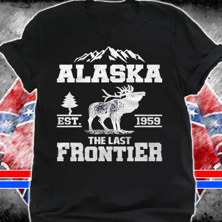 Alaska The Last Frontier Pure Nature Alaskan Deer Gift Shirt t-shirt