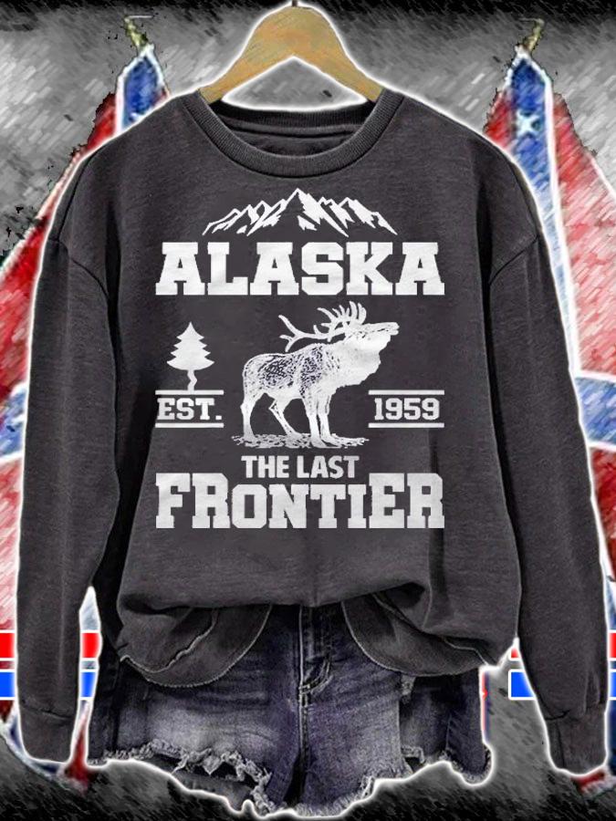 Alaska The Last Frontier Pure Nature Alaskan Deer Gift Shirt t-shirt