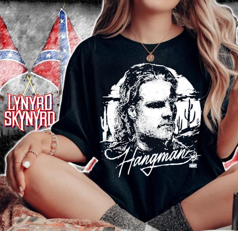 All Elite Wrestling Hangman Adam Page Lonestar Shirt t-shirt woman shirt