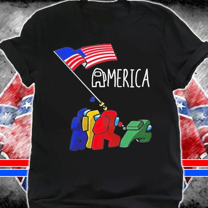 Among Us America T-Shirt t-shirt shirt