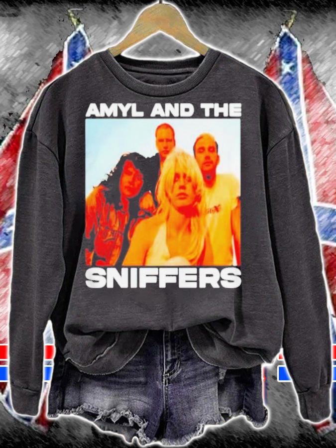 Amyl and the sniffers shirt t-shirt