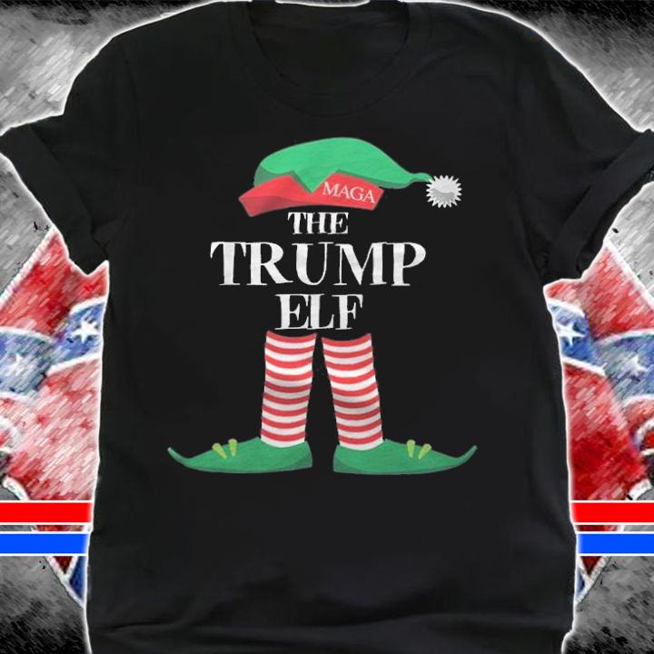 Anti Biden maga The Trump Elf Matching Group Family T-Shirt t-shirt