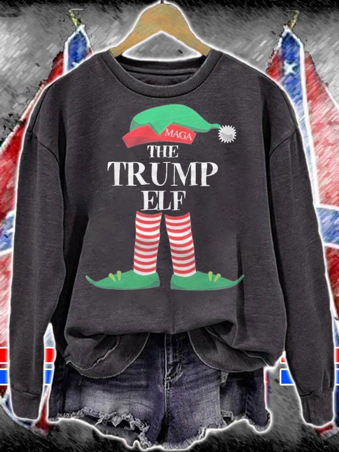 Anti Biden maga The Trump Elf Matching Group Family T-Shirt t-shirt