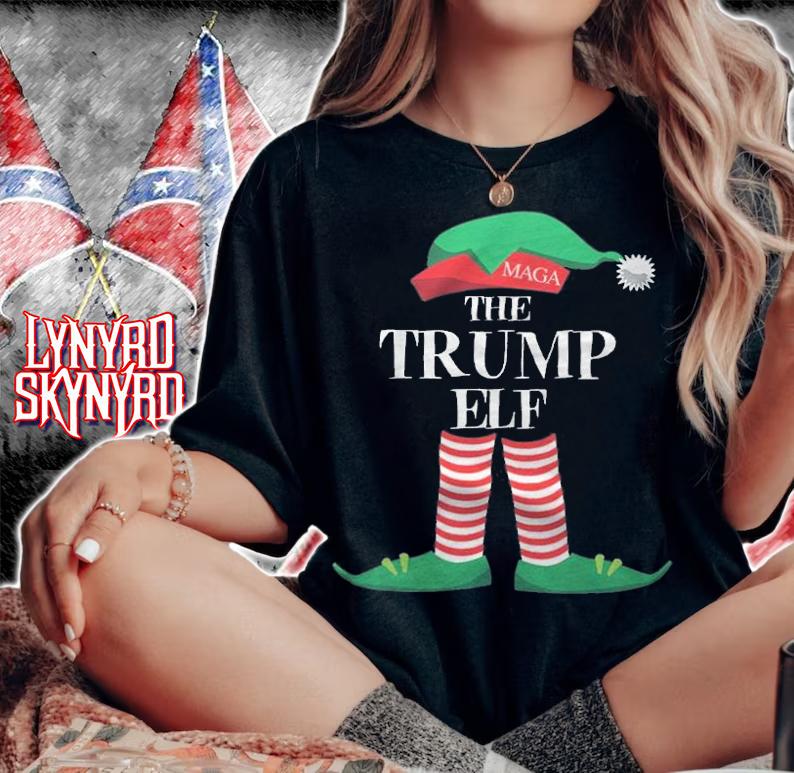 Anti Biden maga The Trump Elf Matching Group Family T-Shirt t-shirt