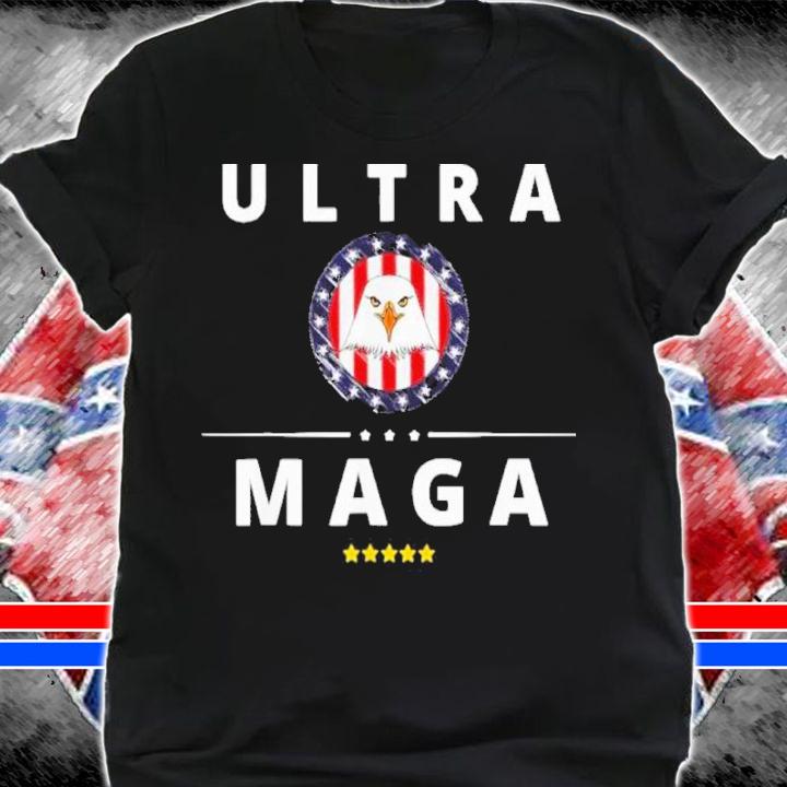 Anti Joe Biden Ultra Maga Pro Trump Support USA Flag Shirt t-shirt shirt