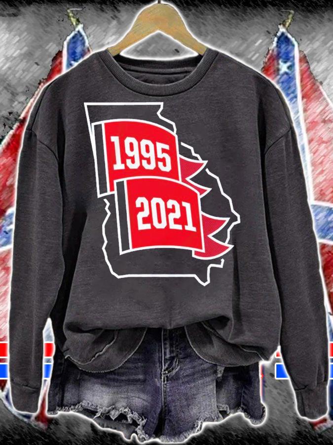 Atlanta 1995 And 2021 Shirt t-shirt