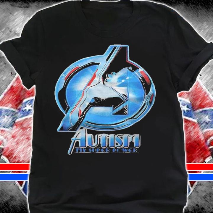 Autism my Superpower logo T-shirt t-shirt