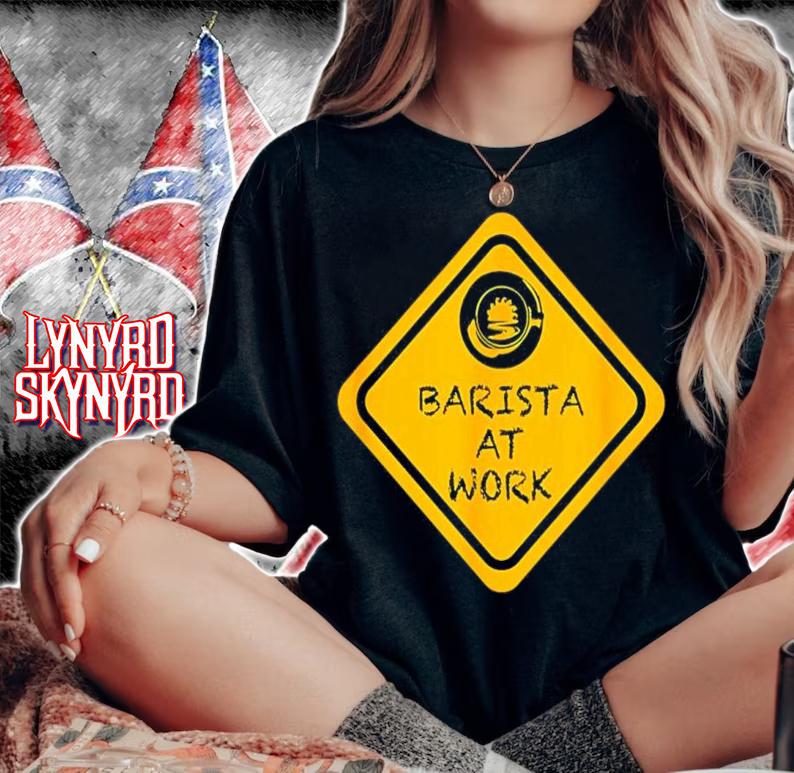 Barista At Work Shirt t-shirt woman shirt
