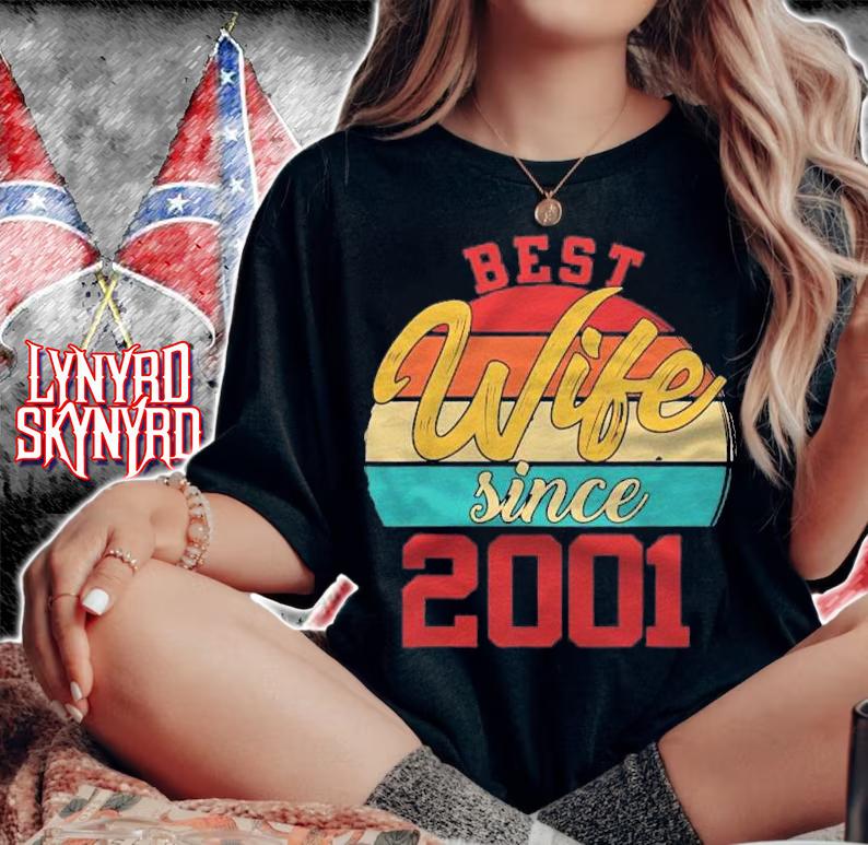 Best Wife Since 2001 Epic Couple 20Th Wedding Anniversary Shirt t-shirt woman shirt