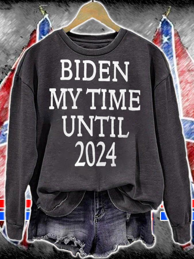 Biden My Time Until 2024 shirt t-shirt sweatshirt