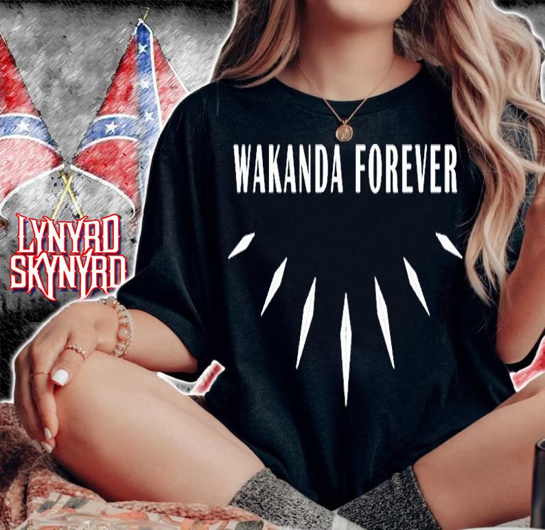Black Panther Wakanda Forever T-Shirt t-shirt woman shirt