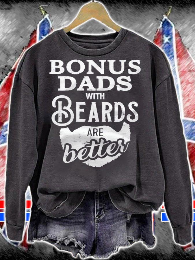 Bonus Dads With Beards Are Better Shirt t-shirt