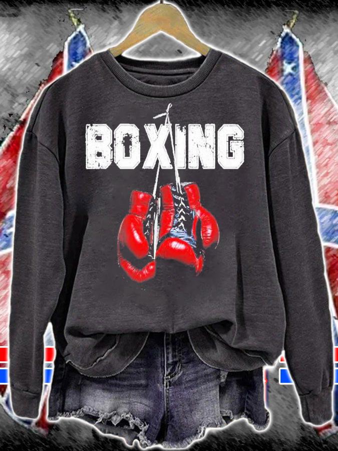 Boxing Lover Gloves Combat Sport Gift Shirt t-shirt sweatshirt