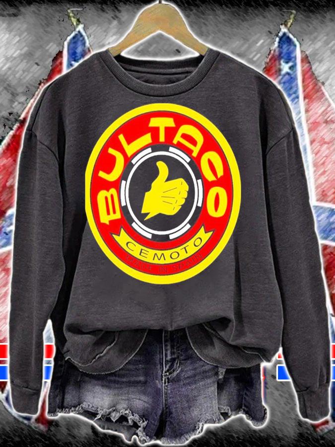 Bultaco Motorcycles Reg Trade Mark Cemoto Made In Spain Shirt t-shirt sweatshirt