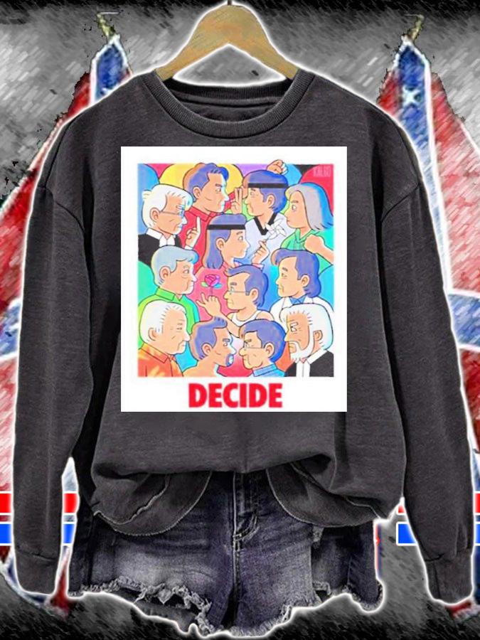 Tarantadong Kalbo Pili Pinas Decide Shirt t-shirt sweatshirt