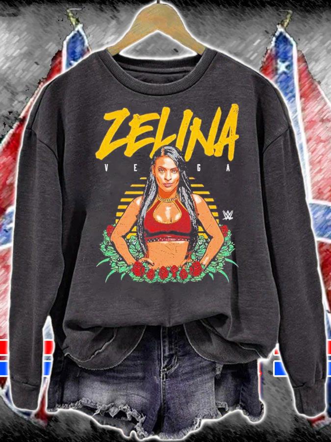 Zelina Vega Pose Women Superstars WWE Shirt t-shirt sweatshirt