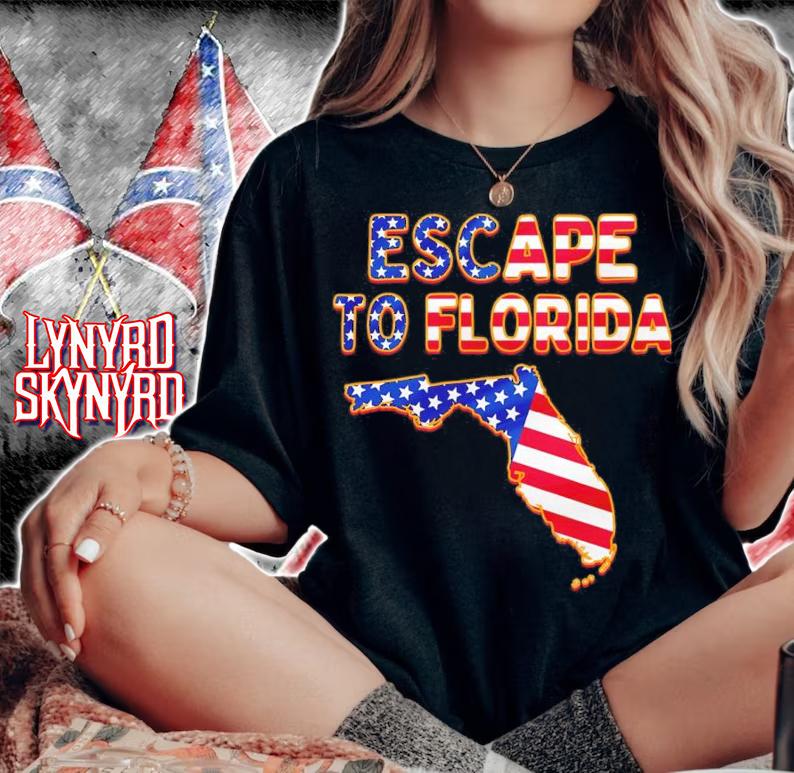 Escape To Florida Shirt t-shirt