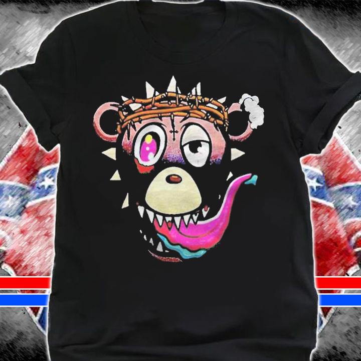 Glo gang crazy bear T-shirt t-shirt