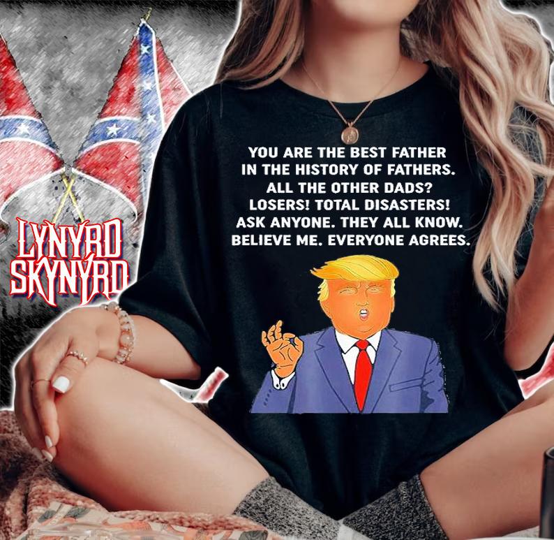 Great Dad Donald Trump Fathers Day T-Shirt t-shirt woman shirt