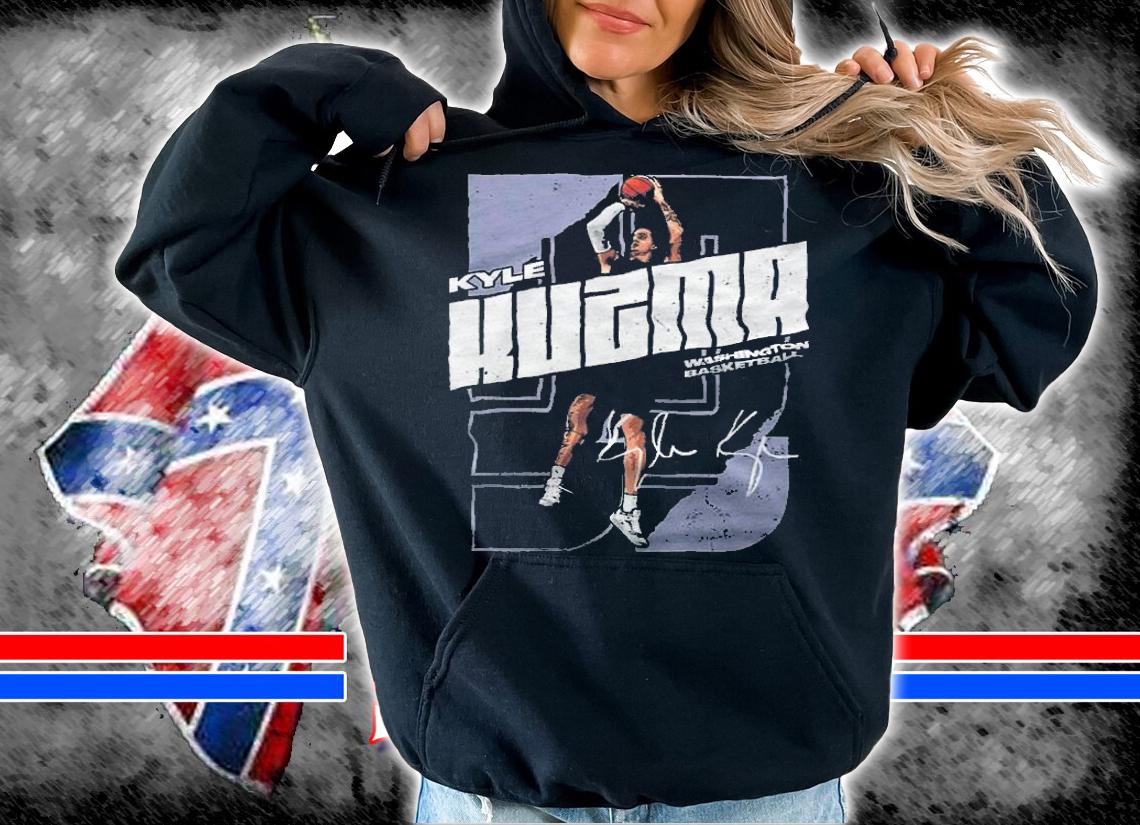 Kyle Kuzma Stretch Washington Basketball Shirt t-shirt
