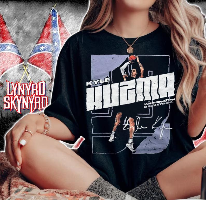 Kyle Kuzma Stretch Washington Basketball Shirt t-shirt