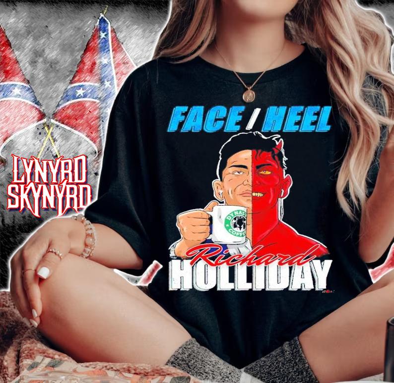 MLW Richard Holliday FaceHeel Shirt t-shirt