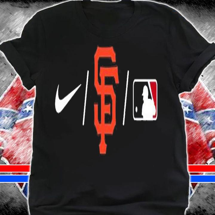 Nike logo San Francisco Giants and Major League Baseball shirt t-shirt shirt