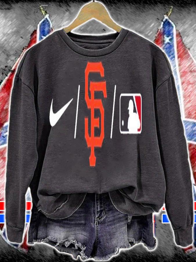 Nike logo San Francisco Giants and Major League Baseball shirt t-shirt sweatshirt