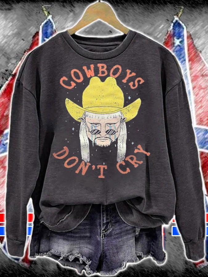 Oliver Tree cowboys don't cry T-shirt t-shirt sweatshirt