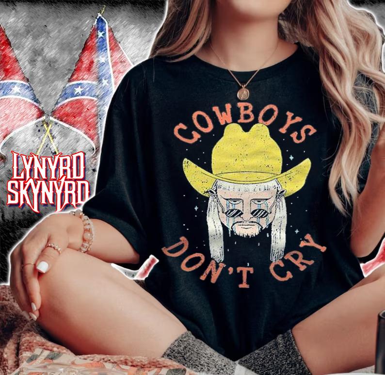 Oliver Tree cowboys don't cry T-shirt t-shirt woman shirt
