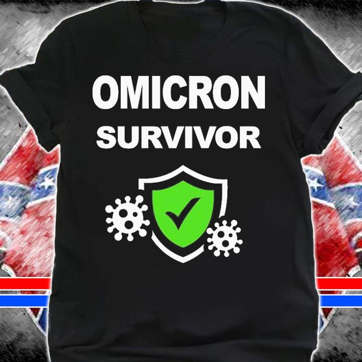 Omicron Survivor 2022 Survived Omicron Virus Delta T-Shirt t-shirt shirt