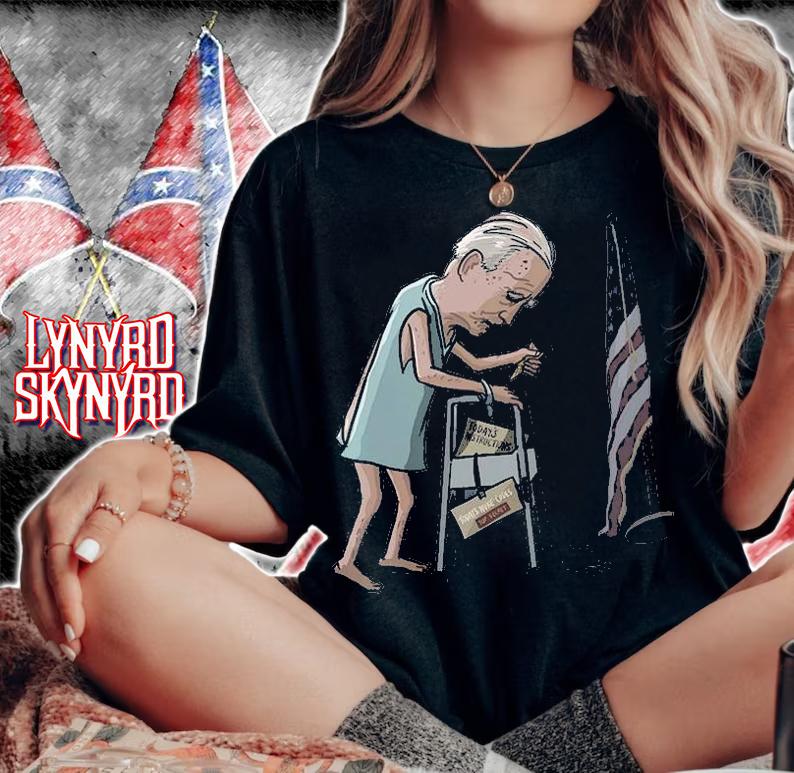 Senile Joe Biden Funny T-Shirt t-shirt woman shirt