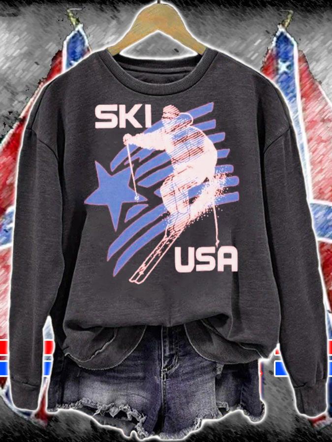 Ski USA Snowboard Shirt t-shirt