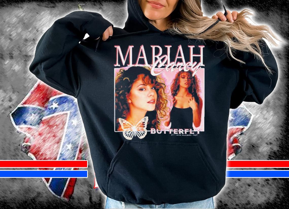 Vintage Style Mariah Carey Butterfly Shirt t-shirt