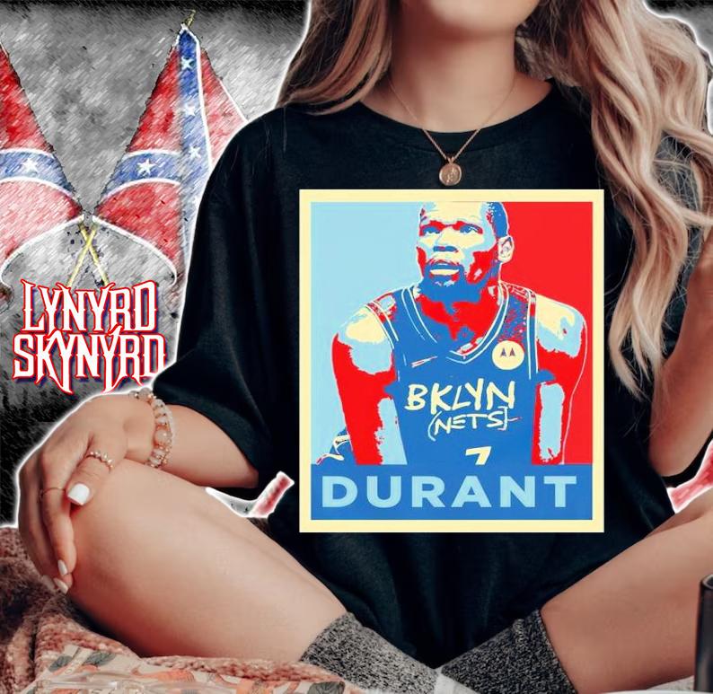 Kevin Durant Brooklyn Nets Hope Vector Art shirt t-shirt woman shirt