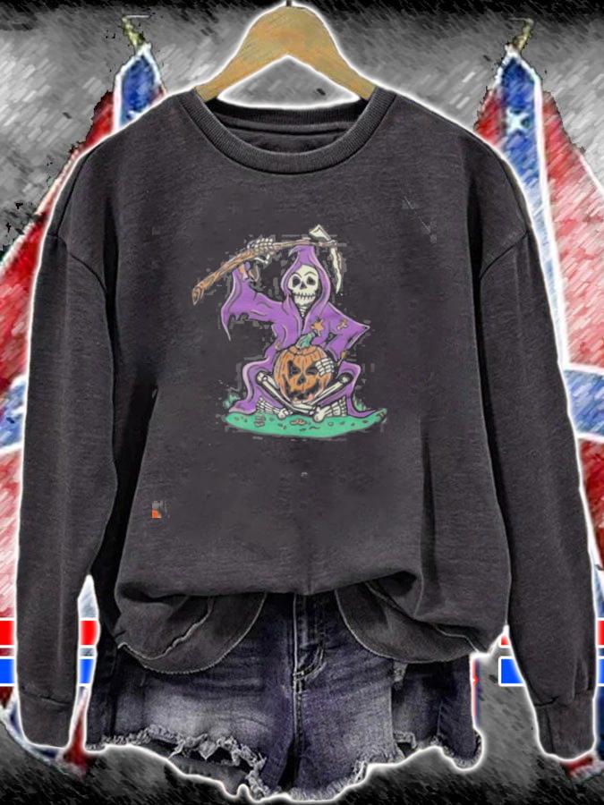 Pumpkin reaper T-shirt t-shirt sweatshirt