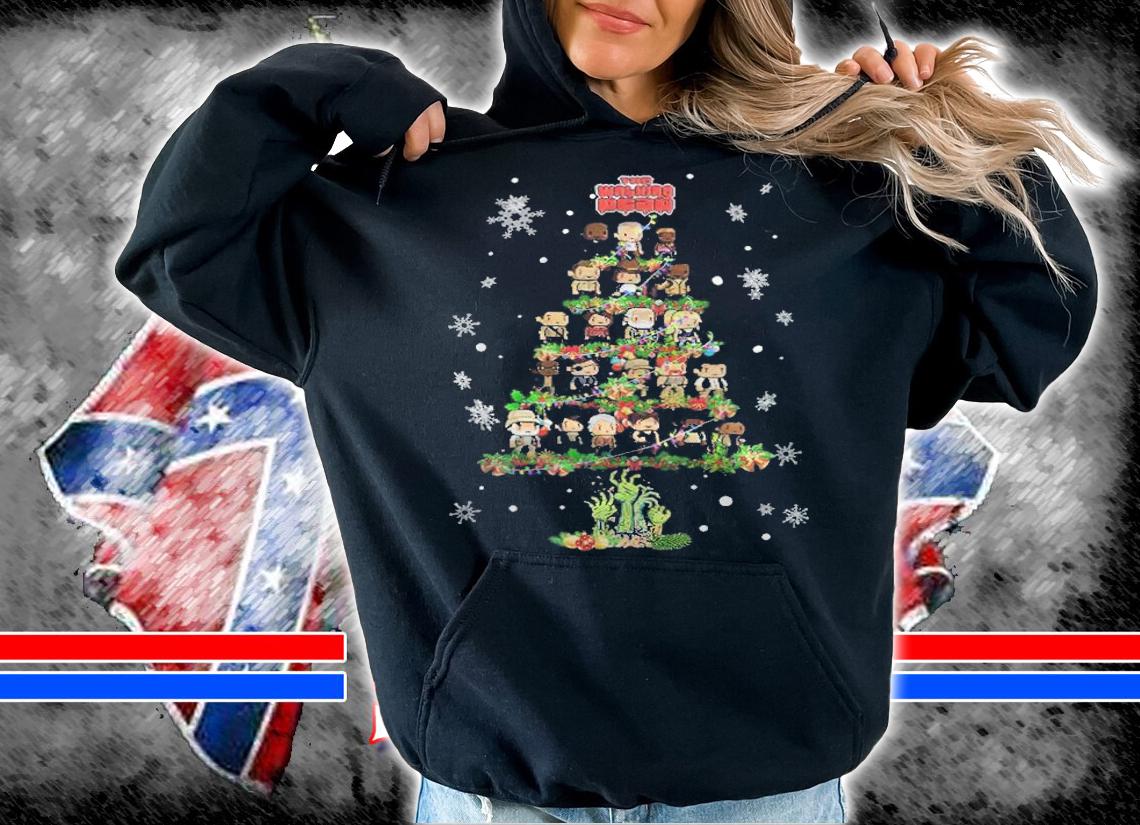 The Walking Dead Chibi Christmas Tree Shirt t-shirt hoodie