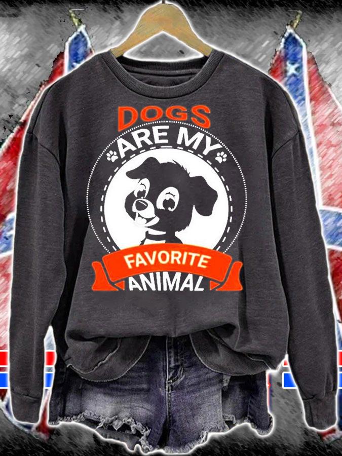 Dogs Are My Favorite Animal T-Shirt t-shirt