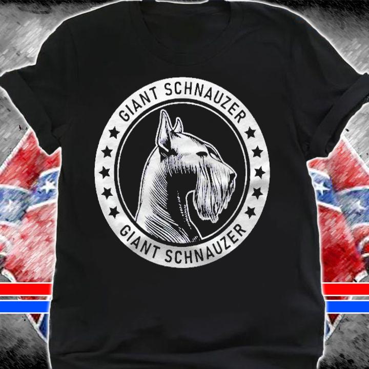 Giant Schnauzer Dog Fan Design Shirt t-shirt shirt