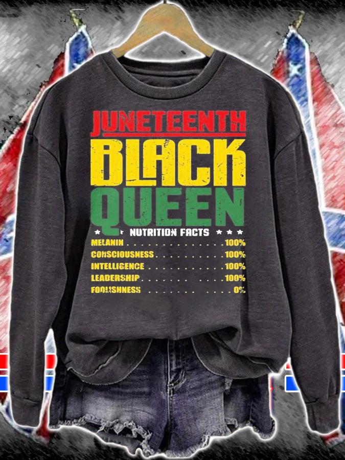 Juneteenth 1865 Is My Independence Day Black Women T-Shirt t-shirt sweatshirt