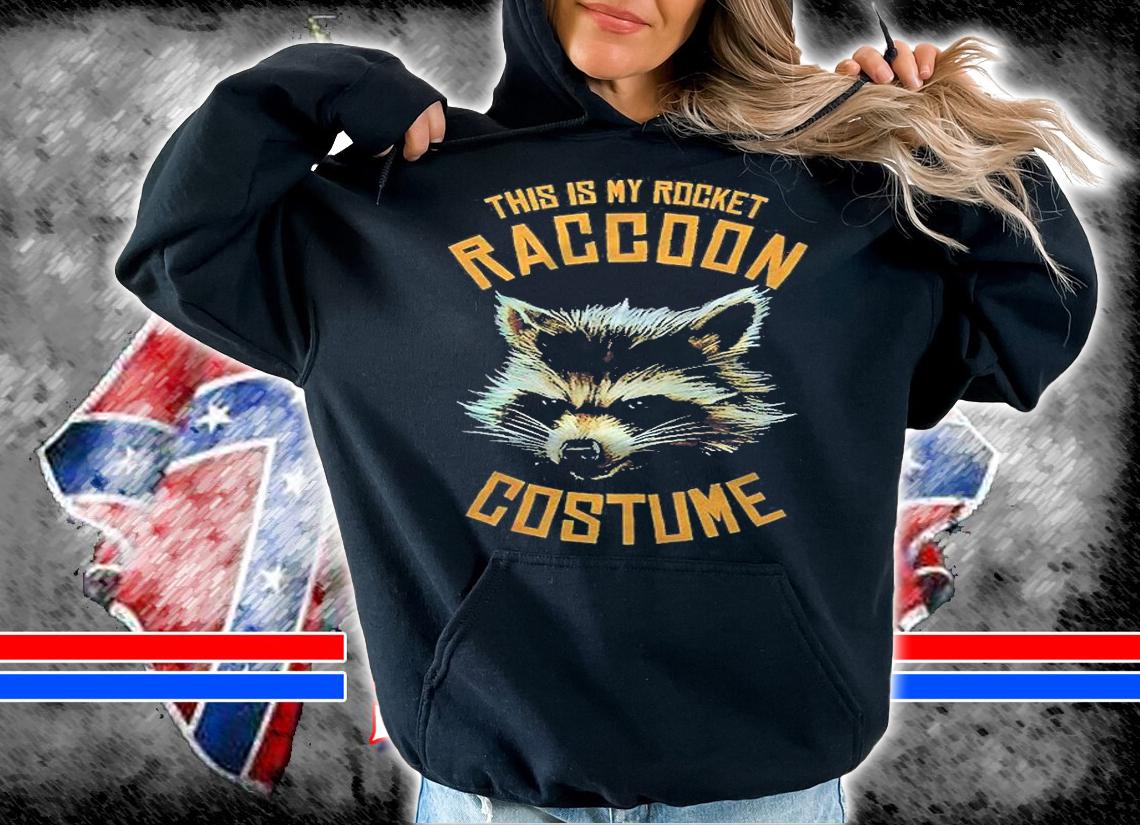 Marvel Guardians Of The Galaxy Rocket Costume Halloween Shirt t-shirt hoodie